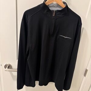 Age of Wisdom Black Quarter-Zip Pullover XL